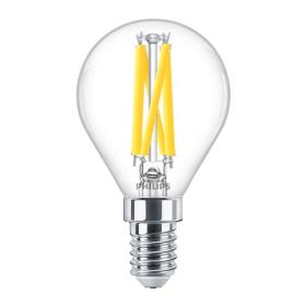Philips LED kogellamp dimbaar E14 3W helder 4,5x8cm