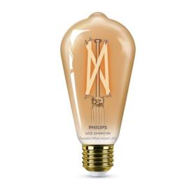 Philips Smart LED kaarslamp dimbaar E27 7W goud 6,4x14,3cm