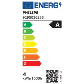 Philips LED standaard E27 helder warm wit 4W 840LM