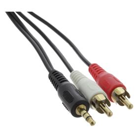 Q-Link tulp kabele/2RCA male/male rood/wit 5m