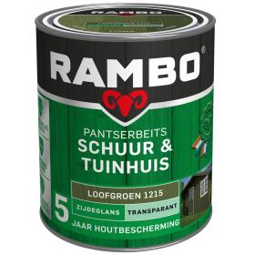 Rambo Pantserbeits zijdeglans schuur & tuinhuis 1215 groen 750ml