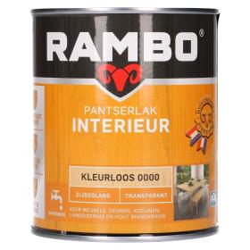 Rambo Pantserlak zijdeglans interieur 0000 kleurloos 750ml