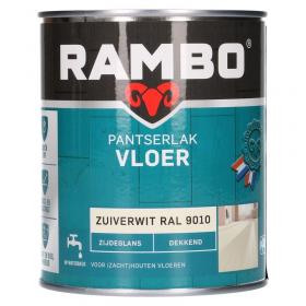 Rambo Pantserlak zijdeglans vloer zuiverwit 750ml