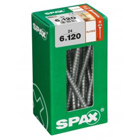 Spax IN.Force schroef T-star plus cilinderkop 6x120mm 24st