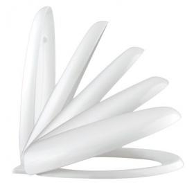 Schutte 10220 WC-bril duroplast wit met softclose