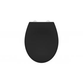 Schutte 82410 WC-bril duroplast zwart met softclose