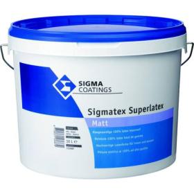 Sigma Sigmatex Superlatex Matt muurverf mat 7000 wit 2,5l