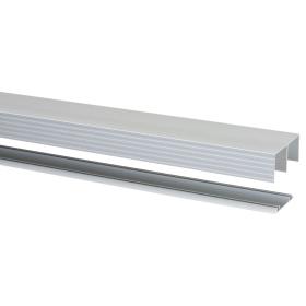 Storemax schuifdeurrail Basic R40 grijs aluminium 180cm