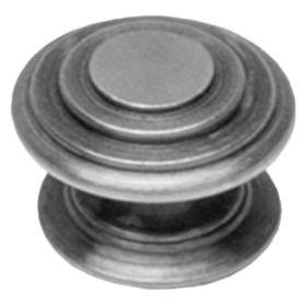 Starx knop aluminium grijs 3cm