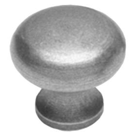 Starx knop aluminium grijs 2,5cm