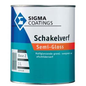 Sigma Semi-Gloss schakelverf basis-zx 395 ml