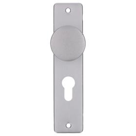S2 BBW180/41H binnendeursbeslag met sleutelgat naturel aluminium