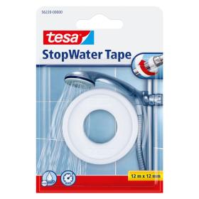 Tesa StopWater reparatietape wit 12mm 12m