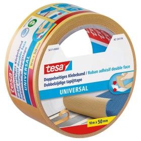 Tesa Universal tapijttape wit 50mm 10m