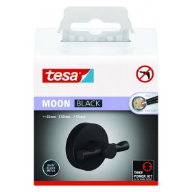 Tesa Moon badjashaak rond metaal lijm kit zwart
