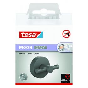 Tesa Moon badjashaak rond metaal lijm kit grijs