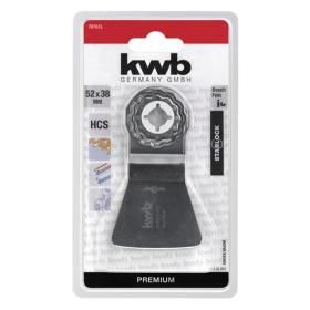 Productafbeelding van KWB Premium HCS schraapstaal flexibel 52mm.
