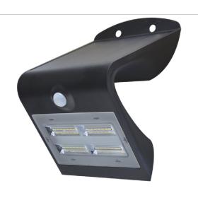 Led's Light solar buitenlamp LED schijnwerper sensor zwart 1st