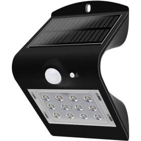 Led's Light solar buitenlamp LED schijnwerper sensor zwart 1st