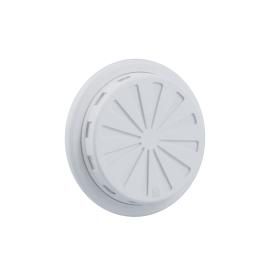 Productafbeelding van Nedco verstelbaar ventilatierooster kunststof wit.