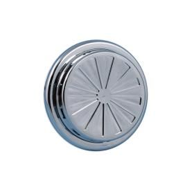 Productafbeelding van Nedco verstelbaar ventilatierooster kunststof zilver.