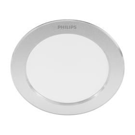 Productafbeelding van Philips LED inbouwspot Diamond ⌀9,5cm nikkel set van 3.