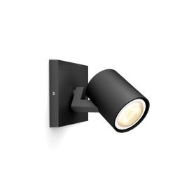 Philips LED opbouwspot Hue Runner zwart 1-lichts