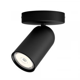 Philips myLiving LED  Pongee 1-lichts plafondlamp dimbaar zwart
