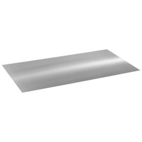 Plaat aluminium naturel mat 1mmx100x50cm