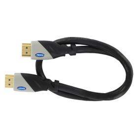 Q-Link HDMI kabel hi speed gold plated zwart 0,5m