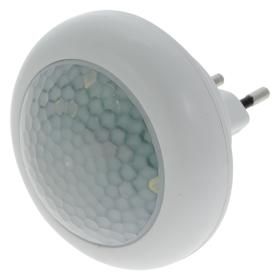 Productafbeelding van Q-Link LED nachtlamp wit 0,5W met sensor.