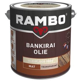 Rambo Bankirai Olie 0000 kleurloos 2,5l