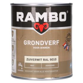 Rambo Grondverf mat wit 750ml