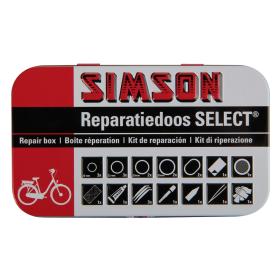 Simson fiets reparatiedoos rood 1st