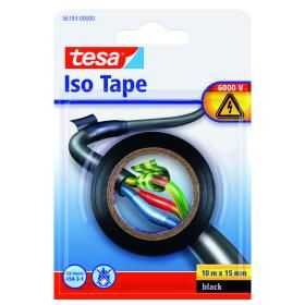 Productafbeelding van Tesa isolatietape zwart 15mmx10m.