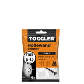 Toggler TBE1 hollewandplug kunststof 9-13mm 6st