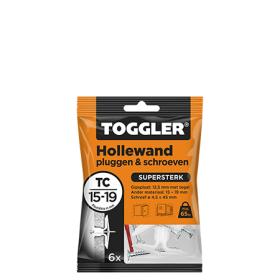 Toggler TC hollewandplug kunststof 15-19mm 6st