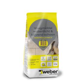 Weber Beamix voegmiddel grijs 4kg