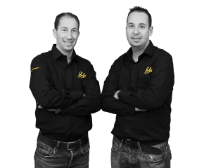 Patrick en Maykel Zwanenburg van Hubo Waddinxveen.